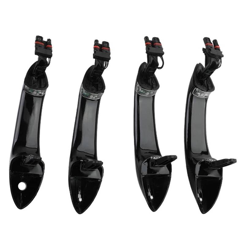 Autotürgriff außen Für F07 F10 F06 F11 F01 F03 F04 OE 51217231931 51217231932 51217231933 51217231934 Außentürgriff(Black-1 Set) von KMVPVGZHCN