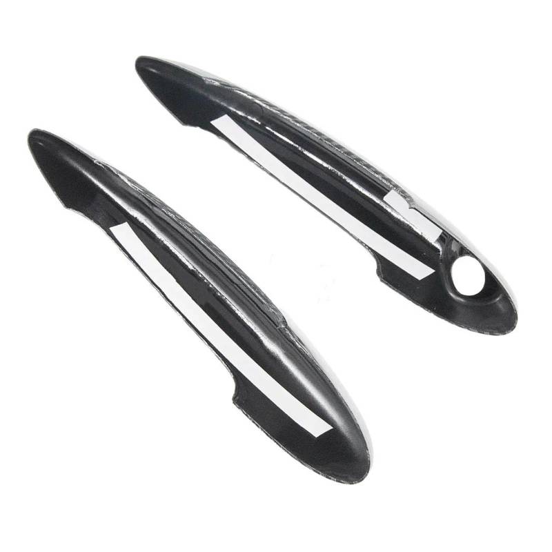 Autotürgriff außen Für Mini Gen 2007-14 2 R56 & 2 Pcs Türgriff Abdeckung Glanz Schwarz/Carbon Fiber 1Pc Tankdeckel Abdeckung(Carbon Fiber Set) von KMVPVGZHCN