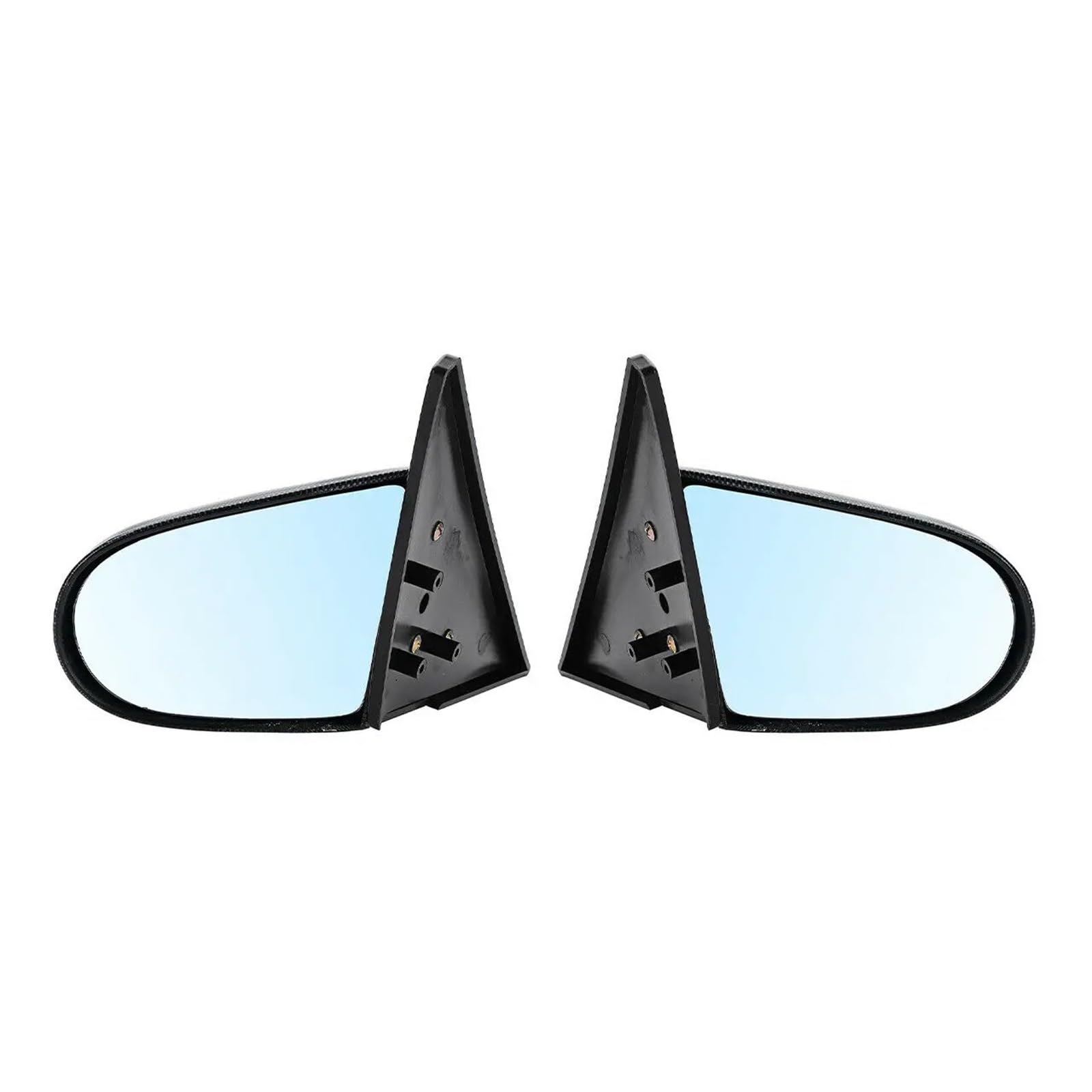 Beheiztes Spiegelglas Für Civic EK 4Dr Limousine 1996 1997 1998 1999 2000 EIN Paar Manuell Einstellbar(Look Black) von KMVPVGZHCN