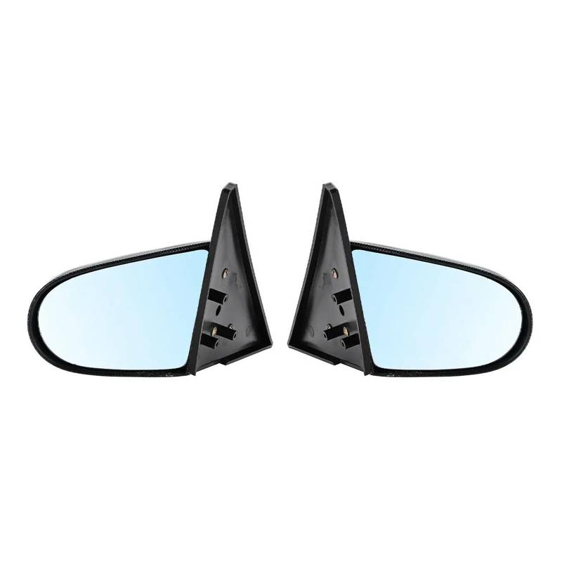 Beheiztes Spiegelglas Für Civic EK 4Dr Limousine 1996 1997 1998 1999 2000 EIN Paar Manuell Einstellbar(Look Black) von KMVPVGZHCN
