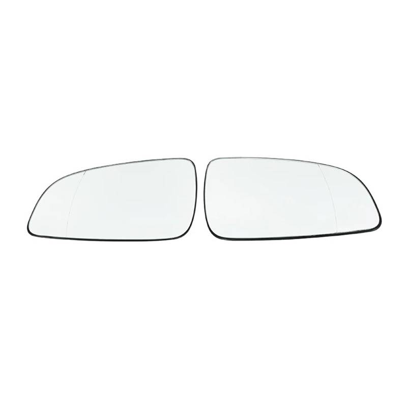 Beheiztes Spiegelglas Für Opel Für Astra H 2004 2005 2006 2007 2008 Auto Außen Teile Spiegel Glas Rückansicht Weiß Beheizten(1 Pair) von KMVPVGZHCN