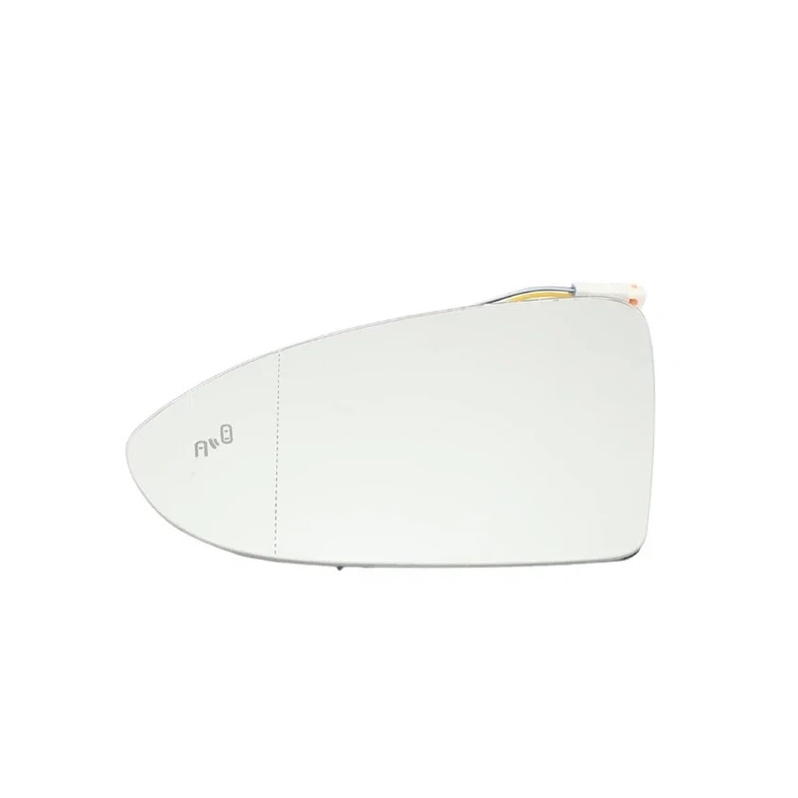 Beheiztes Spiegelglas Für VW Für Jetta MK7 2019 2020 Auto Beheizte Blind Spot Warnung Flügel Hinten Spiegel Glas(Left) von KMVPVGZHCN