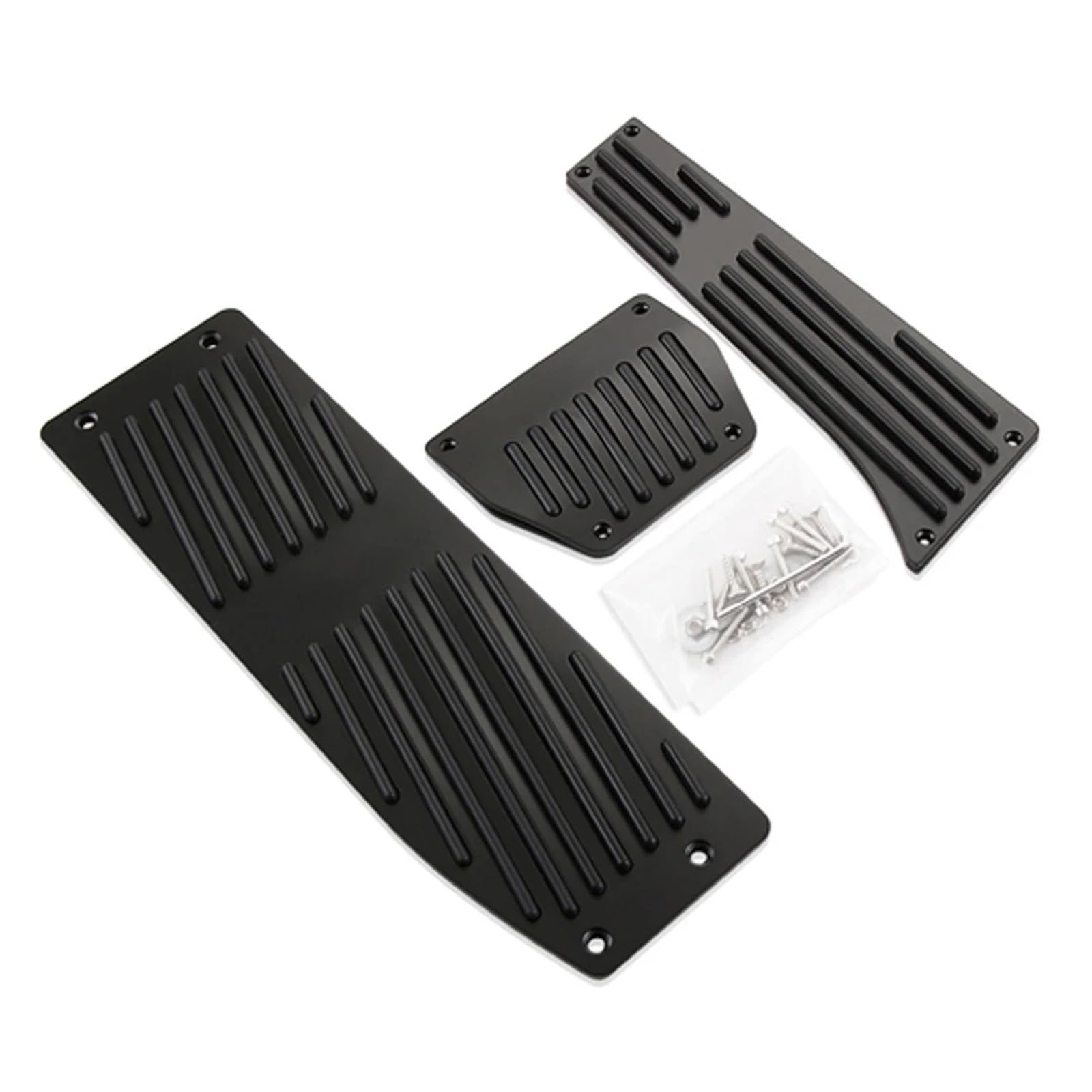 Bremspedalabdeckung Für 1,3 Serie Für X1 E39 E46 E87 E90 E91 E92 Auto Fuß Rest Pedal Auto-Gaspedal(Black Drill for at) von KMVPVGZHCN