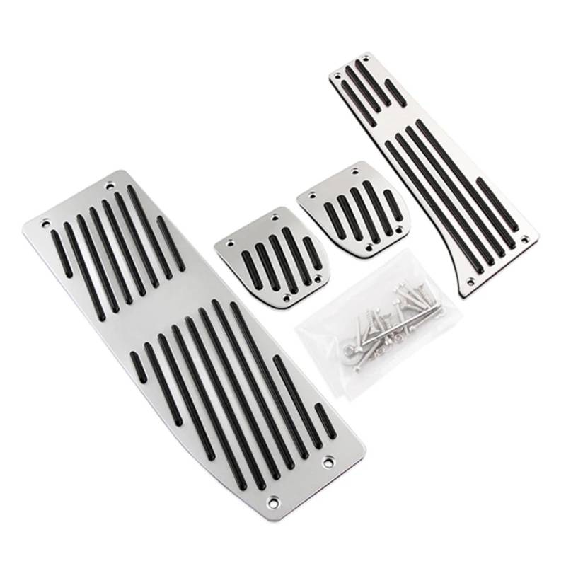 Bremspedalabdeckung Für 1,3 Serie Für X1 E39 E46 E87 E90 E91 E92 Auto Fuß Rest Pedal Auto-Gaspedal(Drill 4pcs for MT) von KMVPVGZHCN