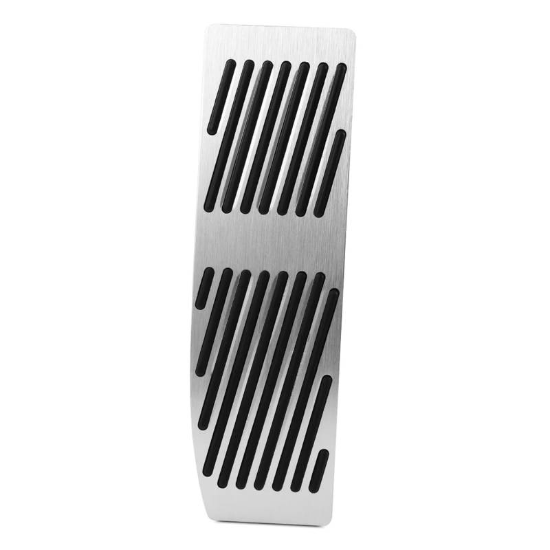 Bremspedalabdeckung Für 1,3 Serie Für X1 E39 E46 E87 E90 E91 E92 Auto Fuß Rest Pedal Auto-Gaspedal(Footrest 1pc Silver) von KMVPVGZHCN