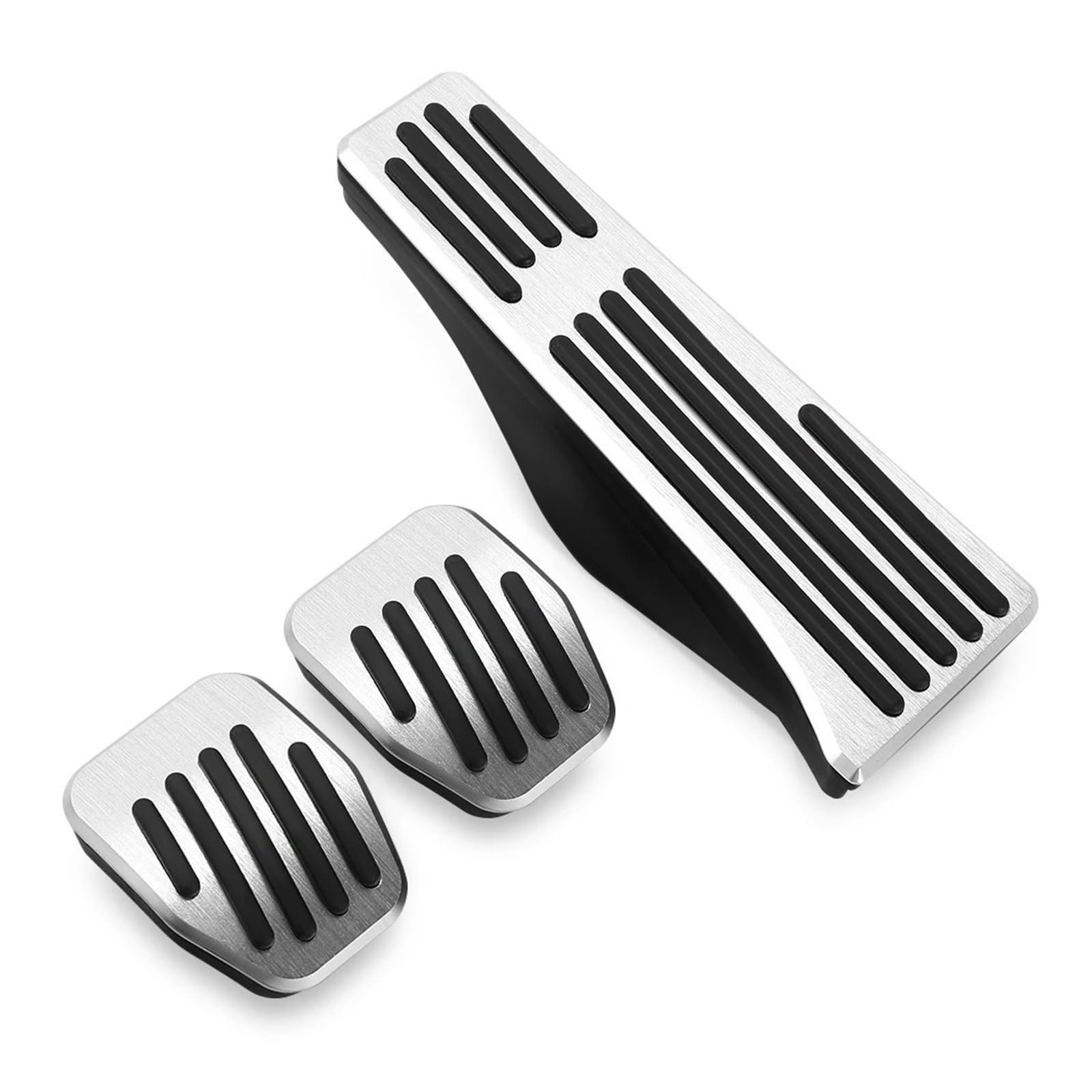 Bremspedalabdeckung Für 1,3 Serie Für X1 E39 E46 E87 E90 E91 E92 Auto Fuß Rest Pedal Auto-Gaspedal(Fuel Brake Clutch MT) von KMVPVGZHCN