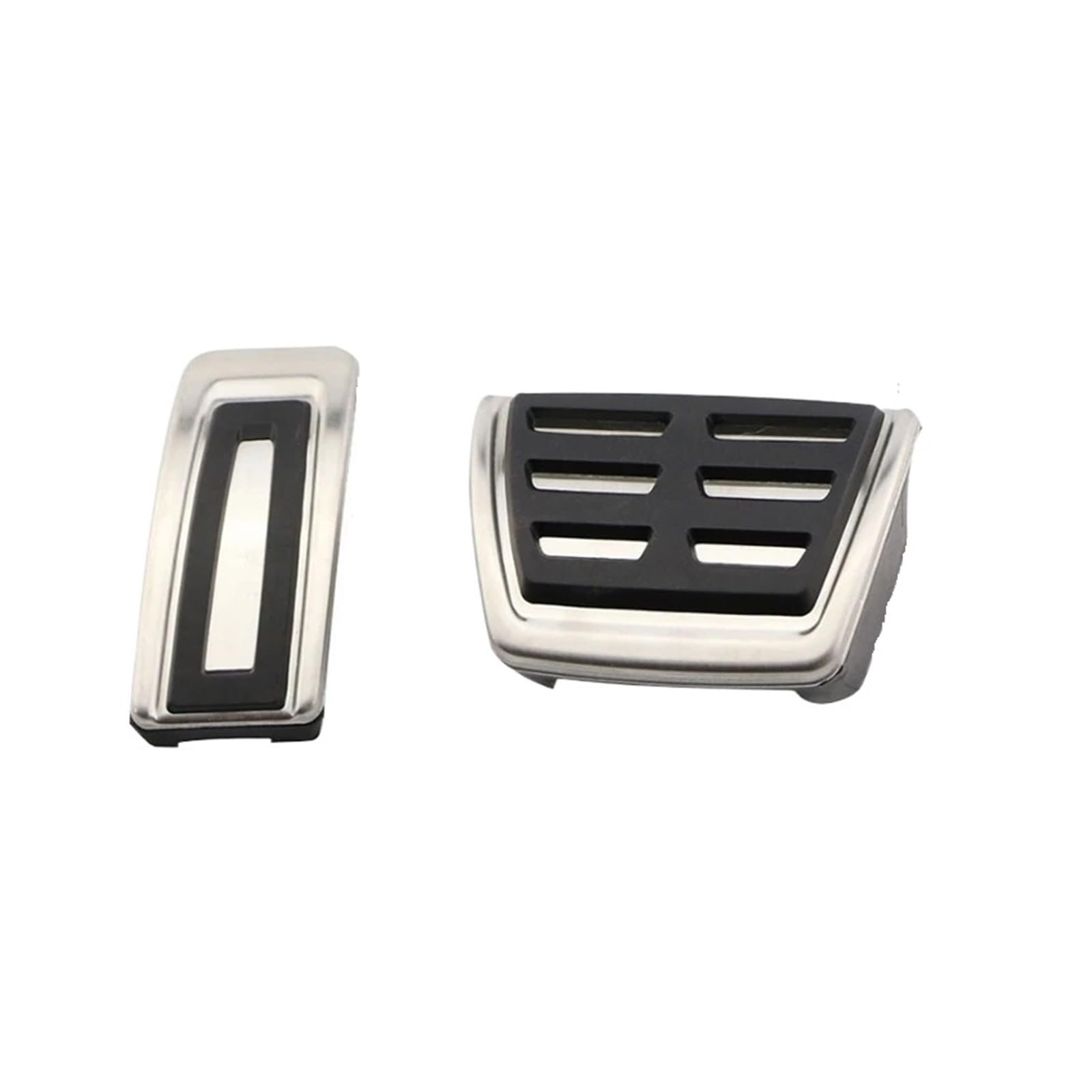 Bremspedalabdeckung Für A1 2012 2013 2014 2015 2016 2017 2018 2019 2020 2021 Edelstahl Auto Gaspedal Bremse Fußstütze Pedal Abdeckung Auto-Gaspedal(MT 2PC) von KMVPVGZHCN