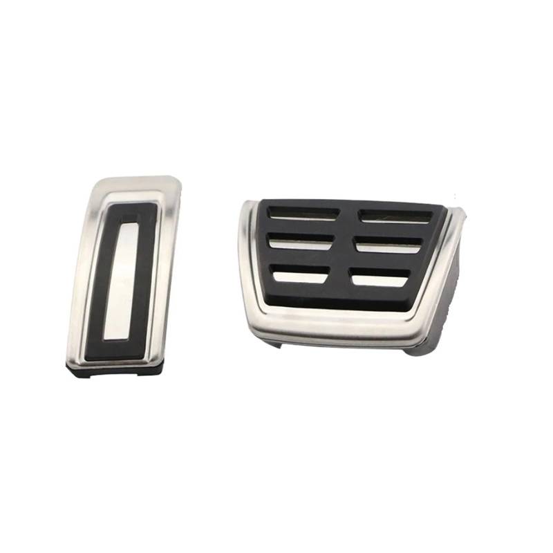 Bremspedalabdeckung Für A1 2012 2013 2014 2015 2016 2017 2018 2019 2020 2021 Edelstahl Auto Gaspedal Bremse Fußstütze Pedal Abdeckung Auto-Gaspedal(MT 2PC) von KMVPVGZHCN