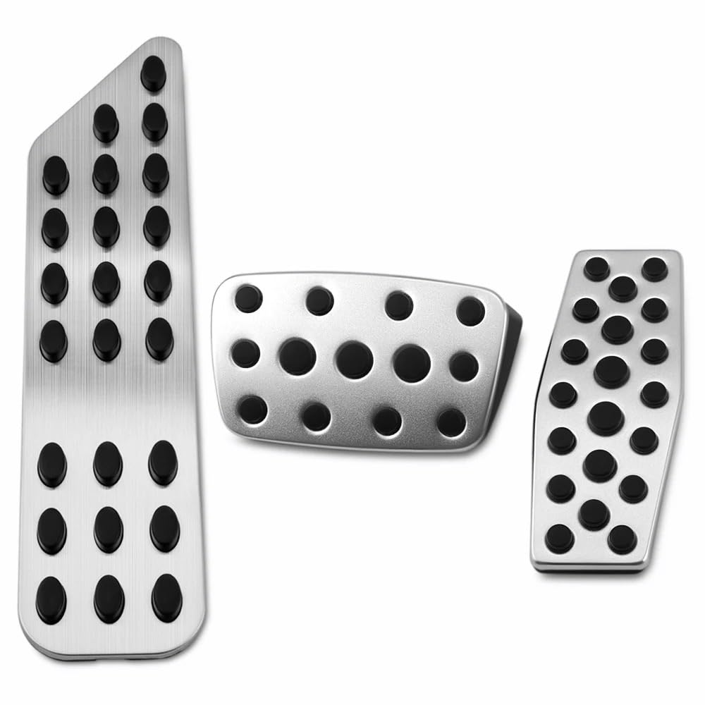 Bremspedalabdeckung Für Buick Für Hideo 2009 2010 2011 2012 2013 2014 Edelstahl Accelerator Gas Bremse Auto-Gaspedal(3 Pcs at with Clip) von KMVPVGZHCN