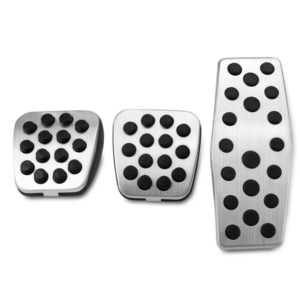 Bremspedalabdeckung Für Buick Für Hideo 2009 2010 2011 2012 2013 2014 Edelstahl Accelerator Gas Bremse Auto-Gaspedal(Steel with Clip MT) von KMVPVGZHCN