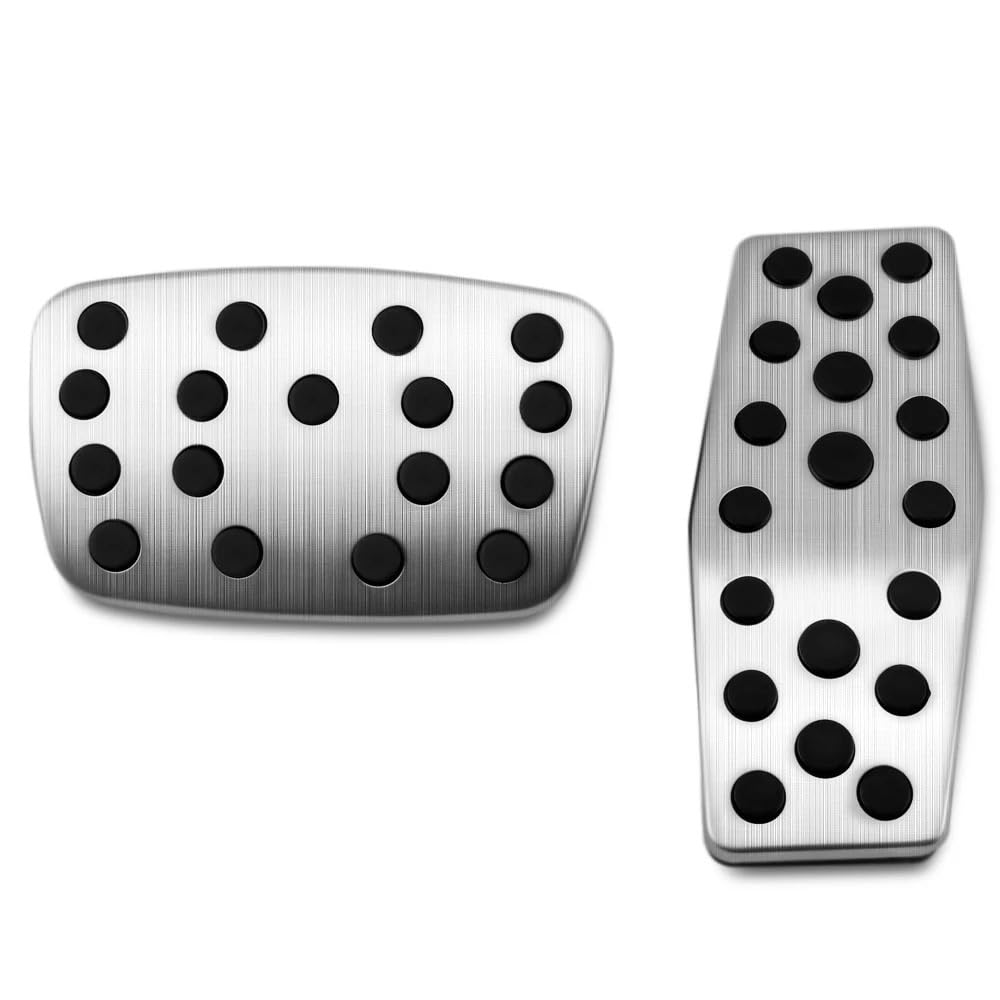 Bremspedalabdeckung Für Buick Für Hideo 2009 2010 2011 2012 2013 2014 Edelstahl Accelerator Gas Bremse Auto-Gaspedal(Steel with Clip at) von KMVPVGZHCN