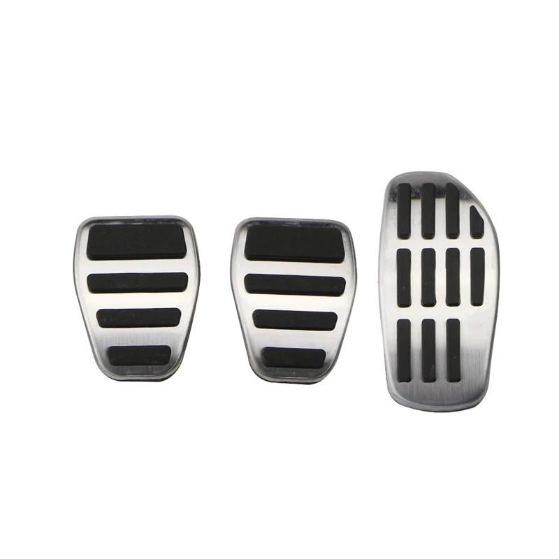Bremspedalabdeckung Für Koleos Für Samsung QM6 2017 2018 2019 2020 2021 2022 Sport Edelstahl Kraftstoff Bremse Fußstütze Pedal Auto-Gaspedal(MT Without Rest) von KMVPVGZHCN