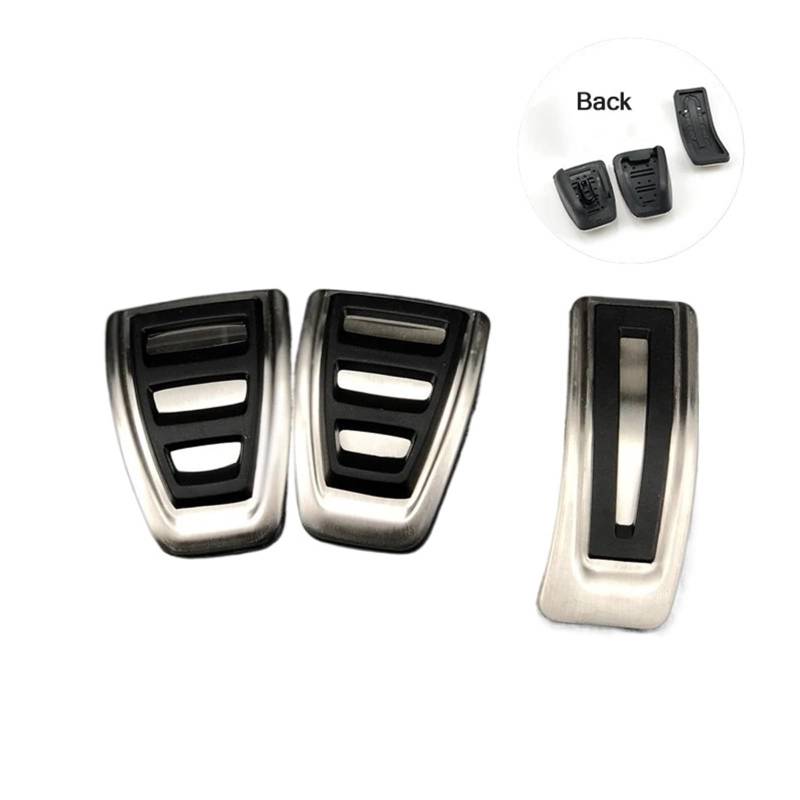 Bremspedalabdeckung Für Macan Autozubehör Kraftstoffbremse Fußstütze Pedale Auto-Gaspedal(Footrest 1pc) von KMVPVGZHCN