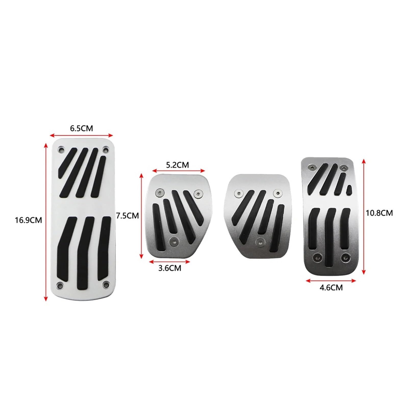 Bremspedalabdeckung Für Peugeot 207 301 307 208 2008 408 Cc Acceleraotr Bremse Rest Pedal Abdeckung Auto-Gaspedal(MT with Rest Pedal) von KMVPVGZHCN