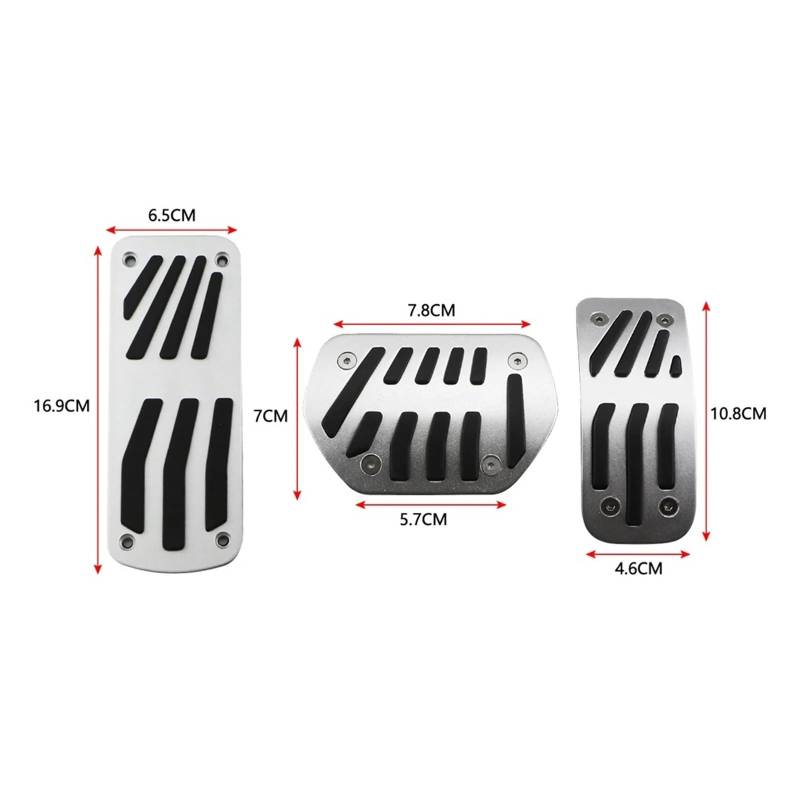 Bremspedalabdeckung Für Peugeot 207 301 307 208 2008 408 Cc Acceleraotr Bremse Rest Pedal Abdeckung Auto-Gaspedal(at with Rest Pedal) von KMVPVGZHCN