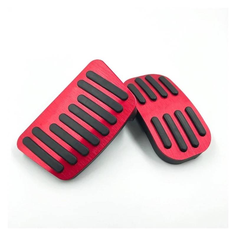Bremspedalabdeckung Für Toyota Für CHR CH R 2016 2017 2018 2019 2020 2021 2022 2023 Auto Kraftstoff Gaspedal Bremse Rest Fußpedale Auto-Gaspedal(at 2pcs Red) von KMVPVGZHCN
