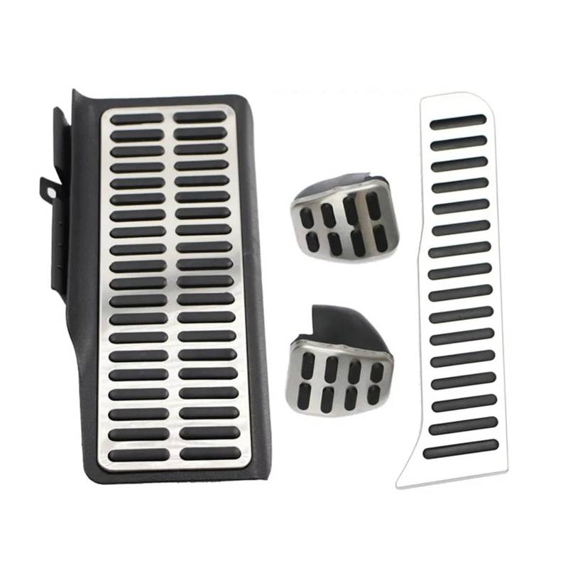 Bremspedalabdeckung Für VW Für Scirocco CC 2003 2004 2005 2006 2007 2008 2009 2010 2011 2012 2013 Auto Pedale Auto-Gaspedal(Style 2 MT with Rest) von KMVPVGZHCN