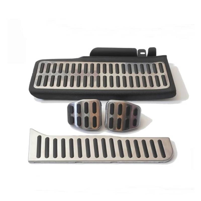 Bremspedalabdeckung Für Vw Für Passat B6 B7 Cc 2010 Kraftstoff Bremse Kupplung Edals Pads Auto-Gaspedal(MT) von KMVPVGZHCN