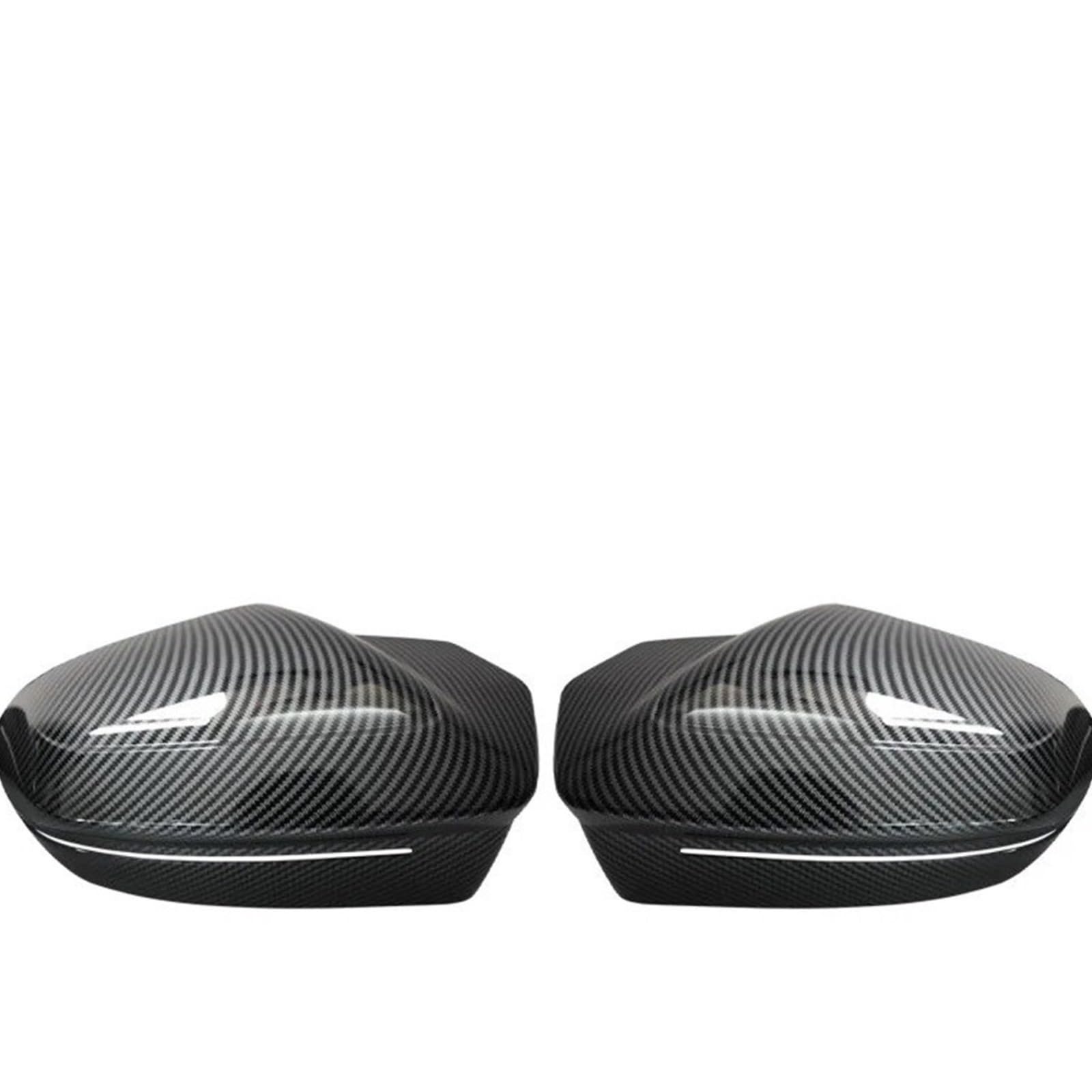 Ersatz-Rückspiegelabdeckungen Für G60 5 Serie G70 7 2024 Serie Typ M Dry Carbon Fiber Ersatz Seite Spiegel Kappen Türspiegelabdeckungen(Carbon Look) von KMVPVGZHCN