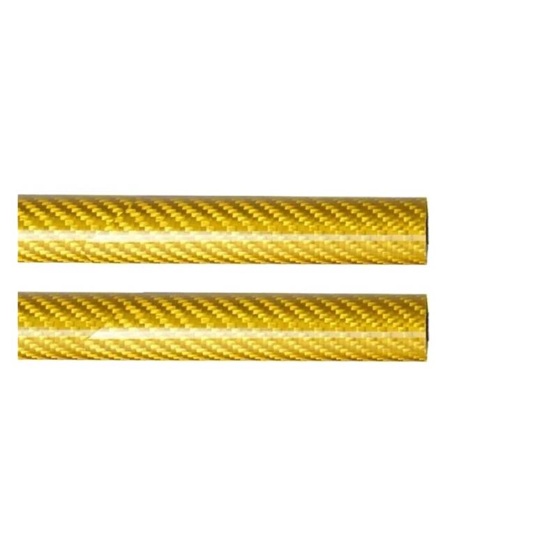 Kofferraum Gasfeder Für Benz SL R230 350 500 55 Für AMG 2001-2005 2 stücke Auto Heckklappe Boot Gas Streben Schock Streben Carbon Faser Motorhaube Gasfeder(Carbon Fiber Yellow) von KMVPVGZHCN