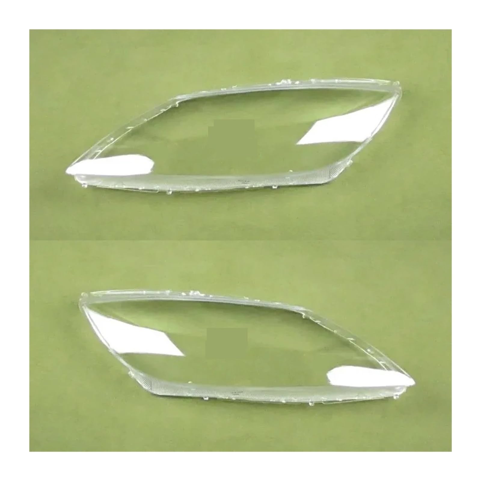 Lampenschirm vorne links und rechts Für Mazda Für RX8 RX-8 2001 2002 2003 2004 2005 2006 2007-2010 Scheinwerfergehäuse Transparente Maskenabdeckung Scheinwerferschale Objektiv Ersetzen(2PCS left and r von KMVPVGZHCN