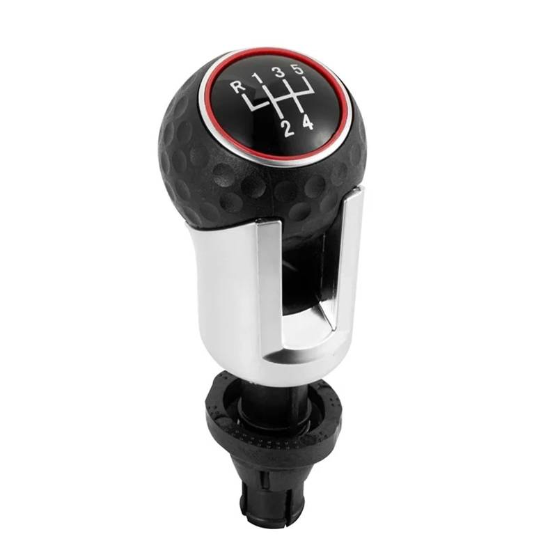 Schaltknäufe Für Auto-Schaltknauf Schaltkopf Autozubehör 5-Gang 6-Gang Auto-Schaltknauf Schalthebel Gaitor Boot Schaltsack Schaltmanschette(5S) von KMVPVGZHCN