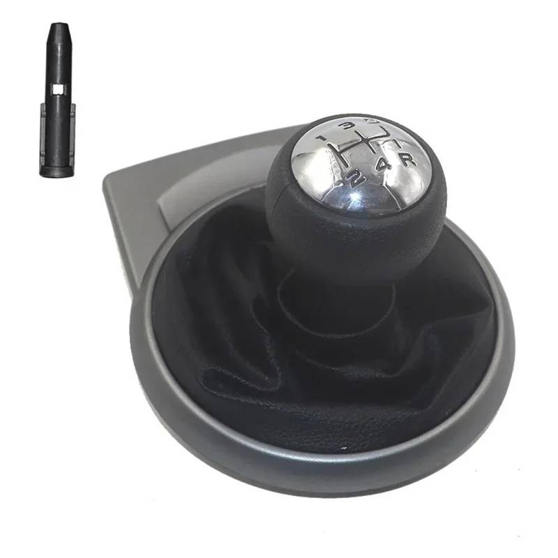 Schaltknäufe Für Citroen Für C4 1 Für MK1 2004-2008 9652806777 5 Geschwindigkeit Manuelle Schaltknauf Boot Stick Shifter Staub Schaltsack Schaltmanschette(Type 1) von KMVPVGZHCN