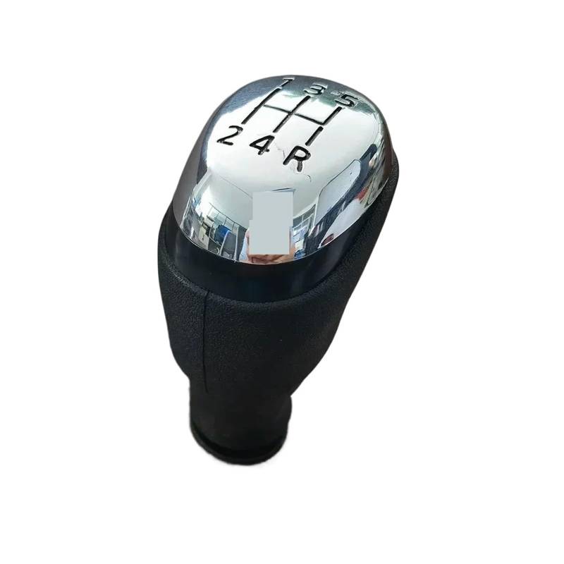 Schaltknäufe Für Clio 4 IV MK4 2012-2019328654134R 328651259R 328657531R 328655866R 5/6 Geschwindigkeit Schaltknauf Manuelle Stick Kopf Shifter Hebel Griff Schaltsack Schaltmanschette(Chrome 5 Speed) von KMVPVGZHCN