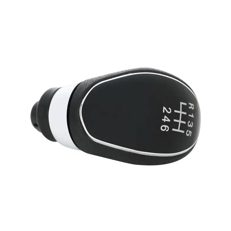Schaltknäufe Für Ford MK7 2008-2015 Für Focus MK2 FL 2008-2011 Für C-max 5/6 Geschwindigkeit Auto Schaltknauf Stick Kopf Hebel Griff Autos Teile Schaltsack Schaltmanschette(Black 6 Thread) von KMVPVGZHCN