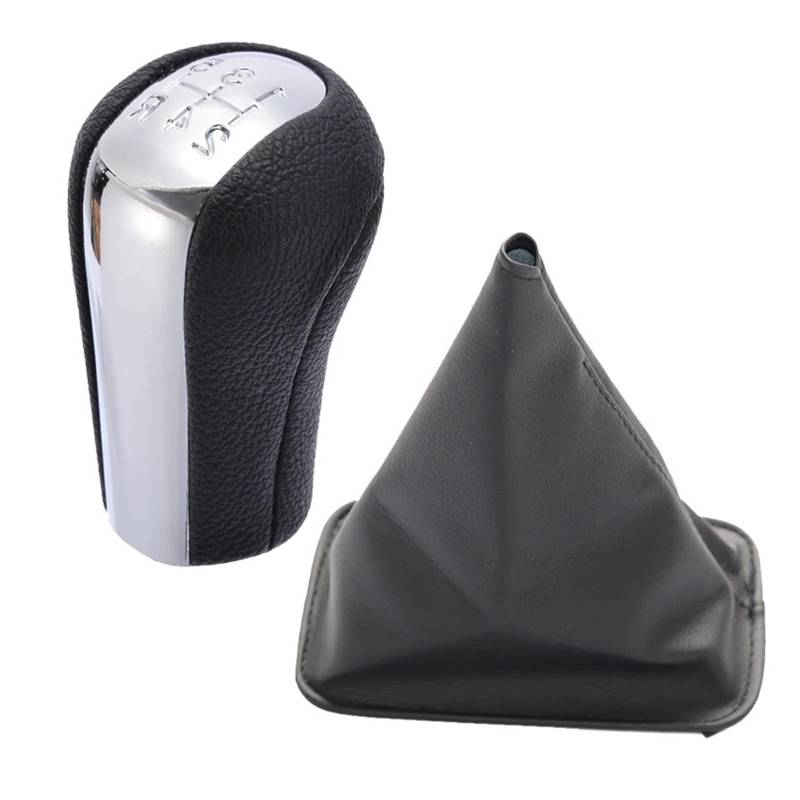 Schaltknäufe Für Toyota Für Corolla 1998-2009 5 Geschwindigkeit Schaltknauf Gearstick Gamasche Boot Schaltsack Schaltmanschette(White 1 Set) von KMVPVGZHCN