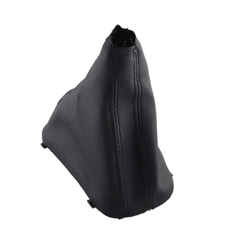 Schaltknäufe Für VW Für Golf 5 V 6 VI Für EOS Schaltknauf Leder Gamasche Boot Abdeckung Hebel Shifter Griff Schaltsack Schaltmanschette(Black line Boot) von KMVPVGZHCN