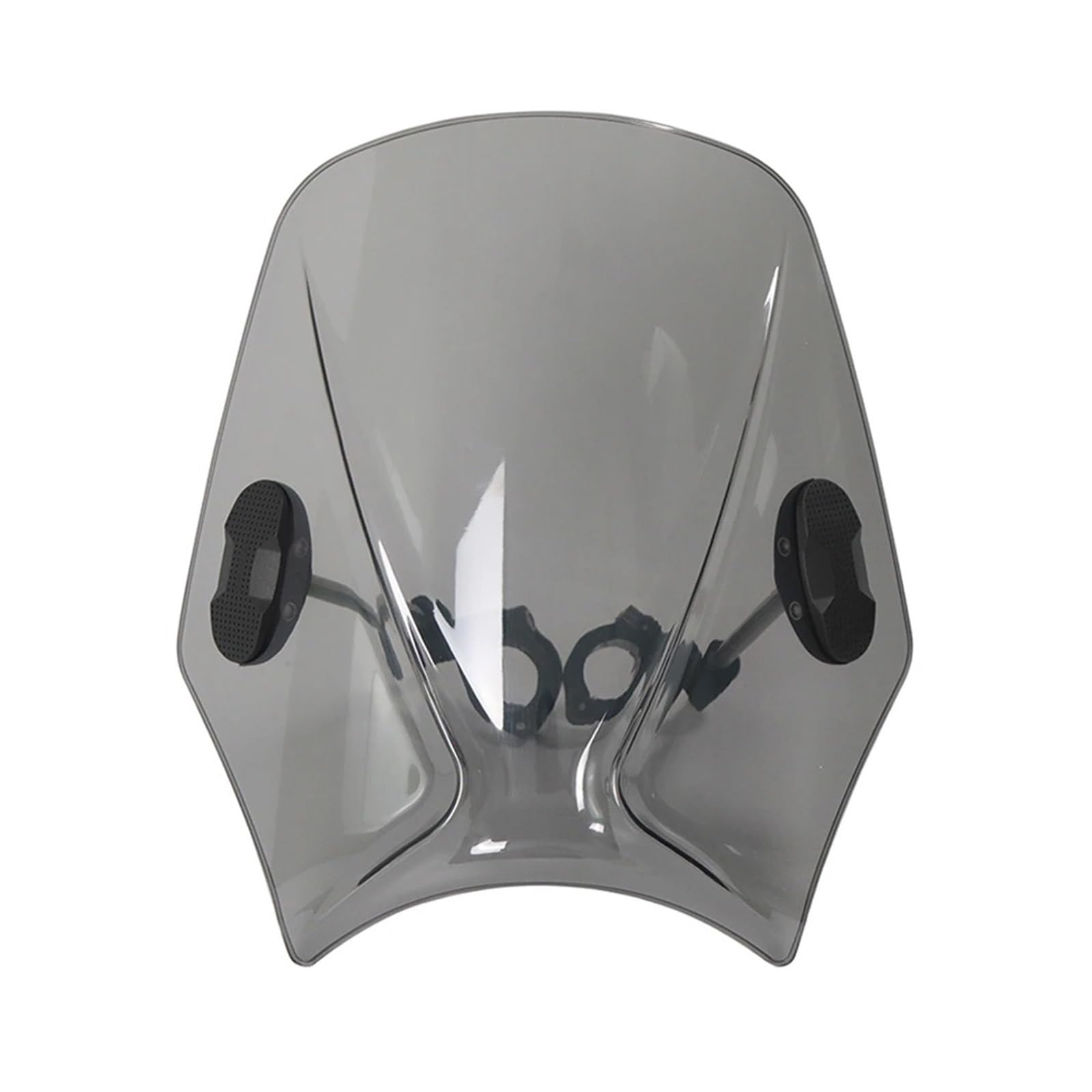 Windschild Für CB 300 400 500 F CB 300F 400F 500F Windschutzscheibe Motorrad Windabweiser Clamp-On Variable Windschutzscheibe Spoiler Motorrad-Windschutzscheibe(Retro Light Smoke) von KMVPVGZHCN