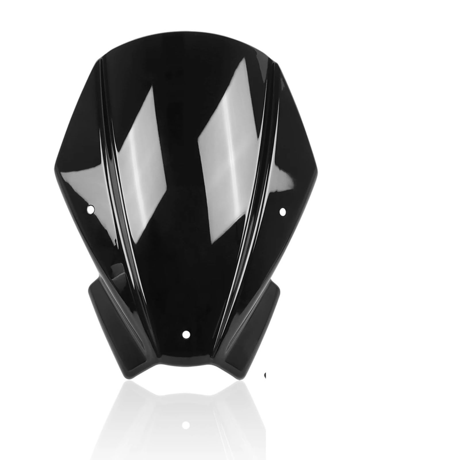 Windschild Für CB500 Für CB500 Für Hornet Für CB500F 2024+ Motorrad-Luft-Windschutz-Deflektor-Bildschirmblase Doppel-Windschutzscheibe Motorrad-Windschutzscheibe(Dark Smoke) von KMVPVGZHCN