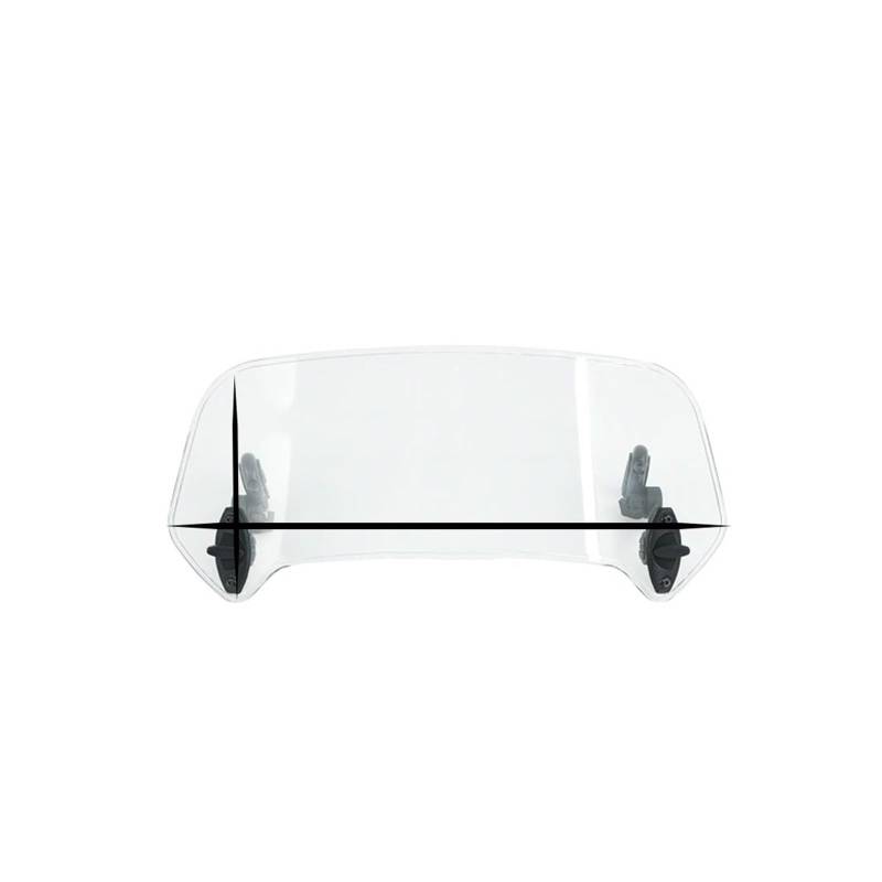 Windschild Für R 1250 GS LC Für ADV Für R1250 GS R 1250 GS 2018-2020 Motorrad Einstellbare Windschutzscheibe Windabweiser Spoiler Verlängerung Windschutzscheibe Motorrad-Windschutzscheibe(R Mini Clear von KMVPVGZHCN