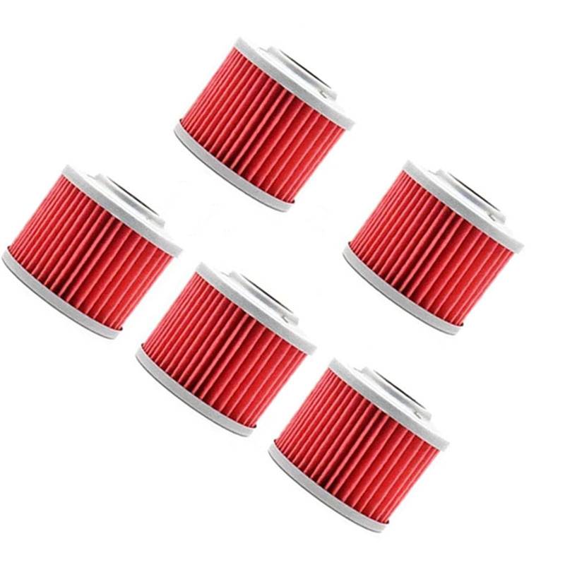 Motorradzubehör Motorrad 5 Stück Ölfilter Für BMW F650 FUNDURO 650 1993 1994 1995 1996 1997 1998 1999 2000 von KMWSHAN