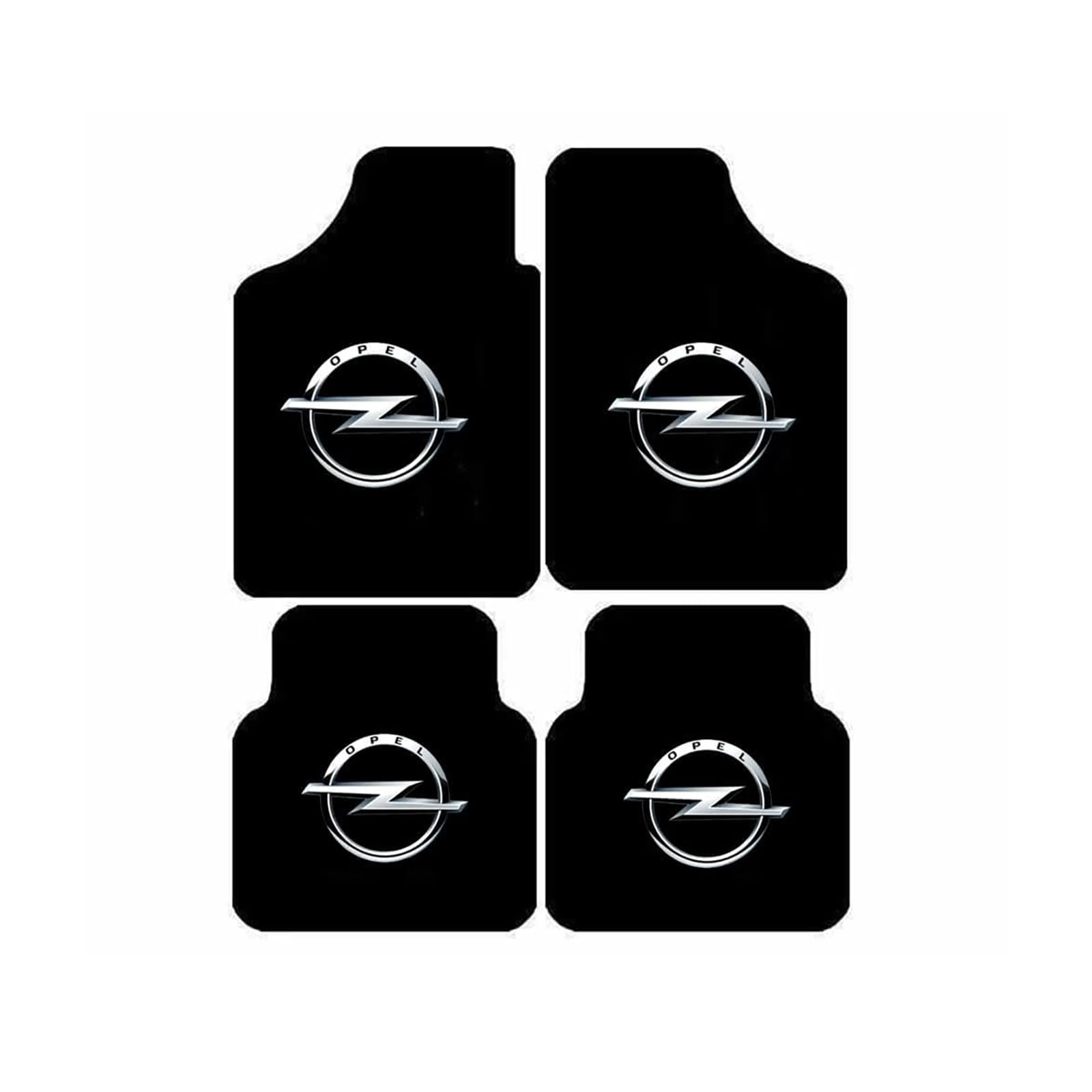 KNAUDMDM Auto-Fußmatten, für Opel Zafira B (Facelift 2008) 2008-2010 Allwetter wasserdichte rutschfeste Auto Fussmatten Leicht zu reinigende und einfach zu installierende Fußmatten von KNAUDMDM