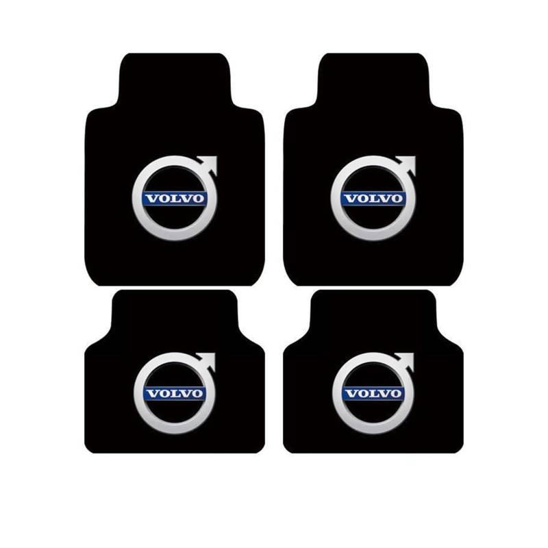 KNAUDMDM Auto-Fußmatten, für Volvo S80 2006-2012 Allwetter wasserdichte rutschfeste Auto Fussmatten Leicht zu reinigende und einfach zu installierende Fußmatten von KNAUDMDM