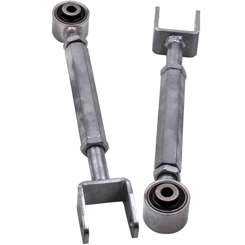 1 Paar Aufhängung hinten einstellbarer Sturz-Querlenkersatz Kompatibel mit Dodge Journey 2009 und 2010 Kompatibel mit Chrysler Sebring 2007-2010 Silber von KNAVOPLEX