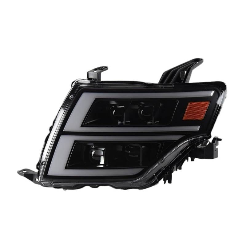 KNAVOPLEX Stil Kompatibel mit Pajero V93 2006-2020 V97 LED-Scheinwerfer Montero V87 V95 Animation dynamisches Signal Zubehör DRL(Right) von KNAVOPLEX