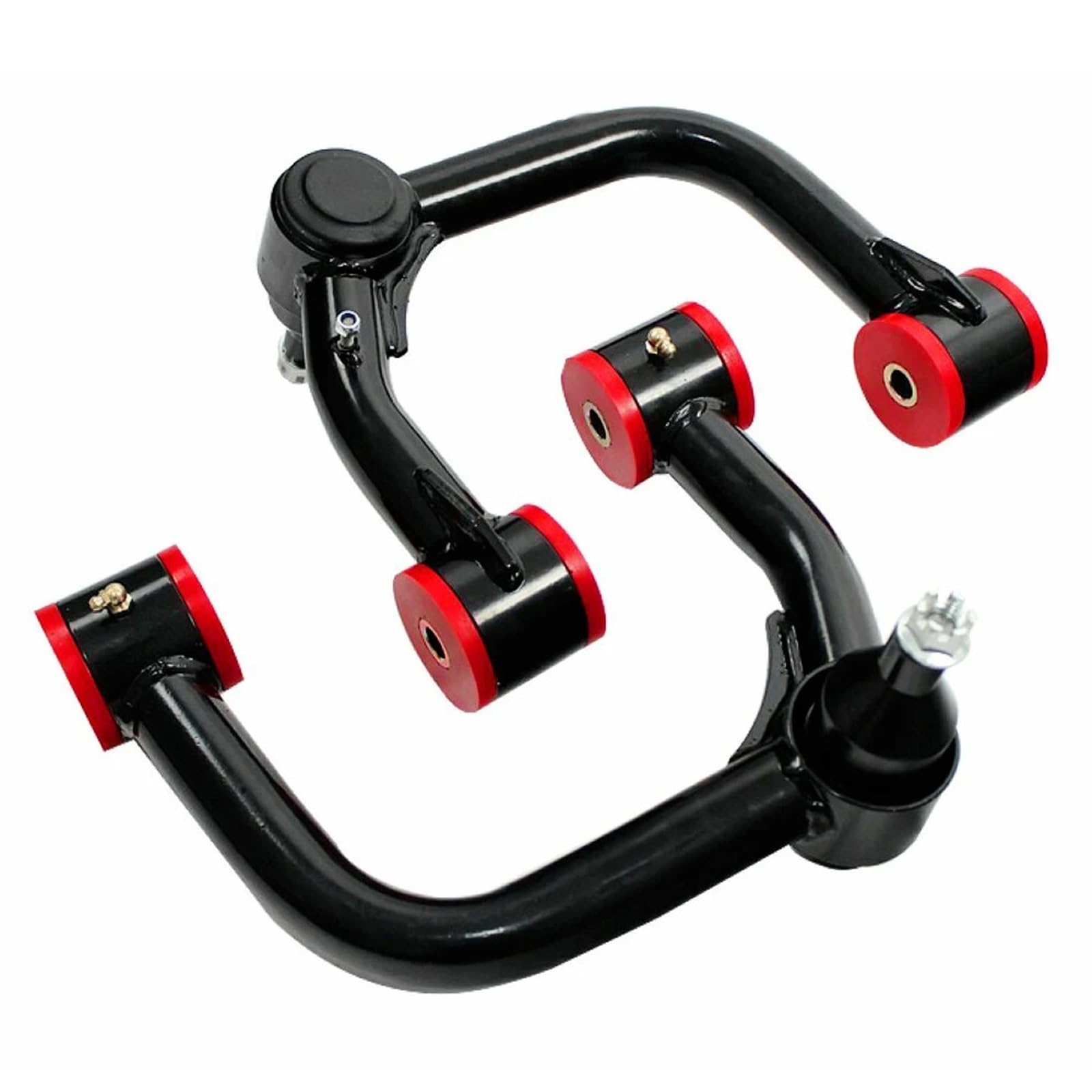 Kompatibel mit 2003–2022 Toyota 4 Runner FJ Cruiser, schwarzes Paar obere Aluminium-Querlenker, 2–4 Zoll Lift-Kit, PU-Buchsen Kompatibel mit 2003–2022 Toyota 4 Runner FJ Cruiser, schwarzes Paar obere Aluminium-Querlenker, 2–4 Zoll Lift-Kit, PU-Buchsen von KNAVOPLEX