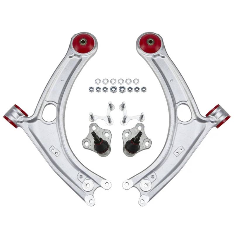 Mit Kugelgelenk und Buchse Aluminium-Front-Unterlenker Kompatibel mit VW Golf MK7 von KNAVOPLEX