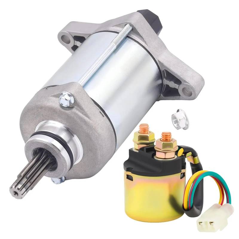 Motorrad-Starter-Magnetrelais, kompatibel mit H Rancher 420 TRX420 31200-HP5-601 18921 2007-2014 35850-HP1-601(2 PCS Set) von KNAVOPLEX