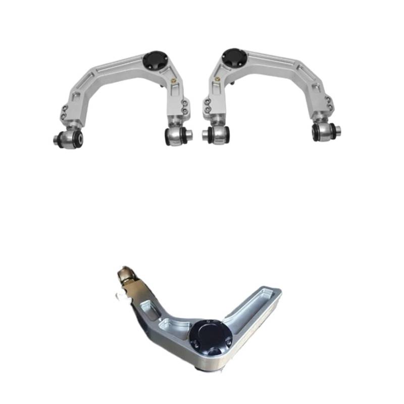 Verstellbarer oberer Querlenker aus geschmiedetem Aluminium. Kompatibel mit Toyota Hilux, Land Cruiser, Prado 120, 4 Runner von KNAVOPLEX