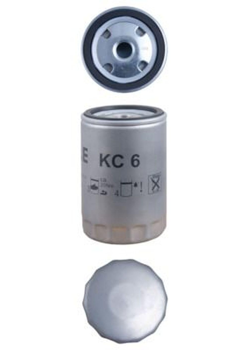 MAHLE KC 6 Kraftstofffilter Anschraubfilter 76MMu.a. passend für BMW FIAT FORD GMC HANOMAG MAHLE KC 6 Kraftstofffilter Anschraubfilter 76MMu.a. passend für BMW FIAT FORD GMC HANOMAG von MAHLE