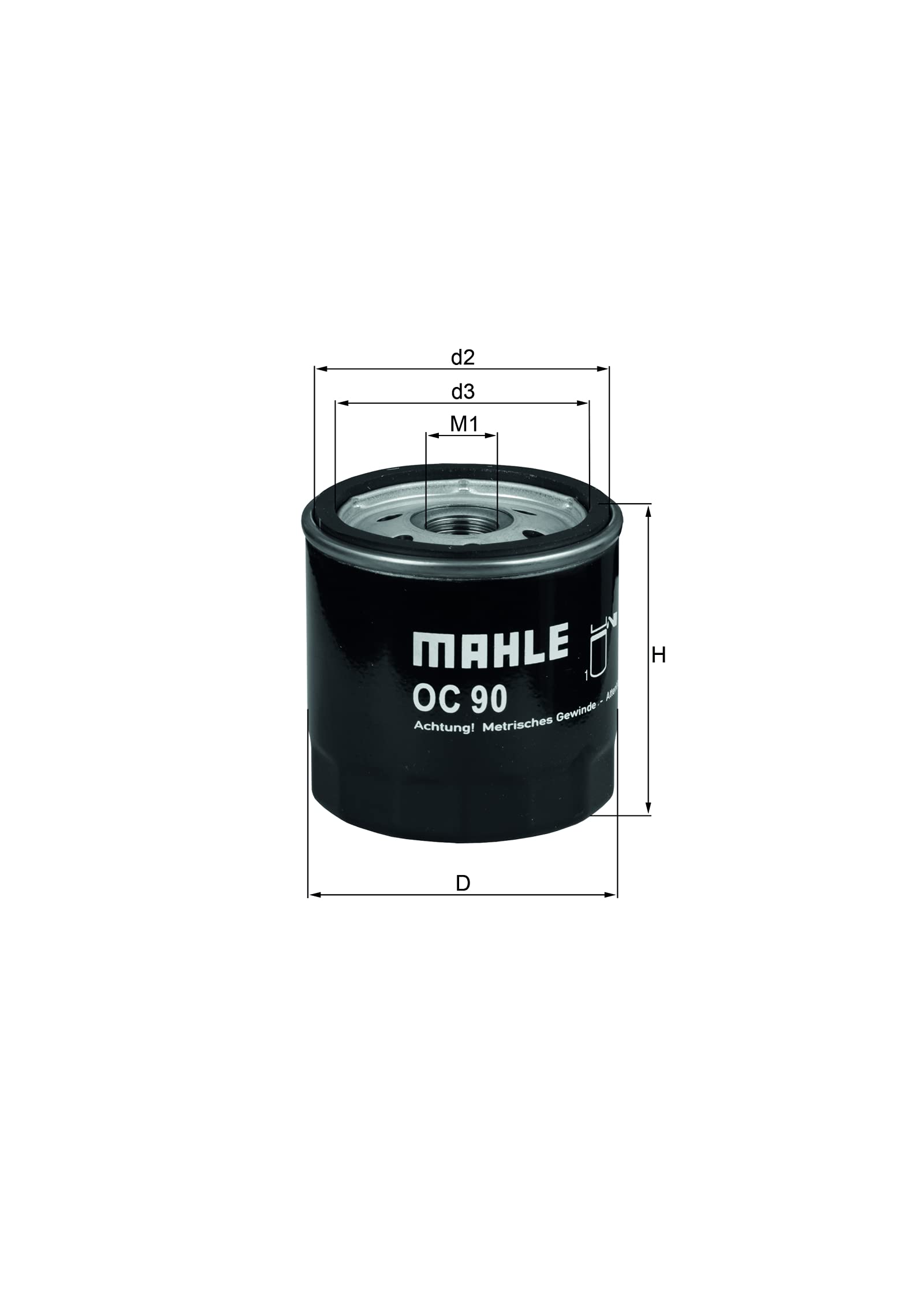 MAHLE OC 90OF Ölfilter Anschraubfilter 76,2MMu.a. passend für OPEL VECTRA A (J89) MAHLE OC 90OF Ölfilter Anschraubfilter 76,2MMu.a. passend für OPEL VECTRA A (J89) von MAHLE