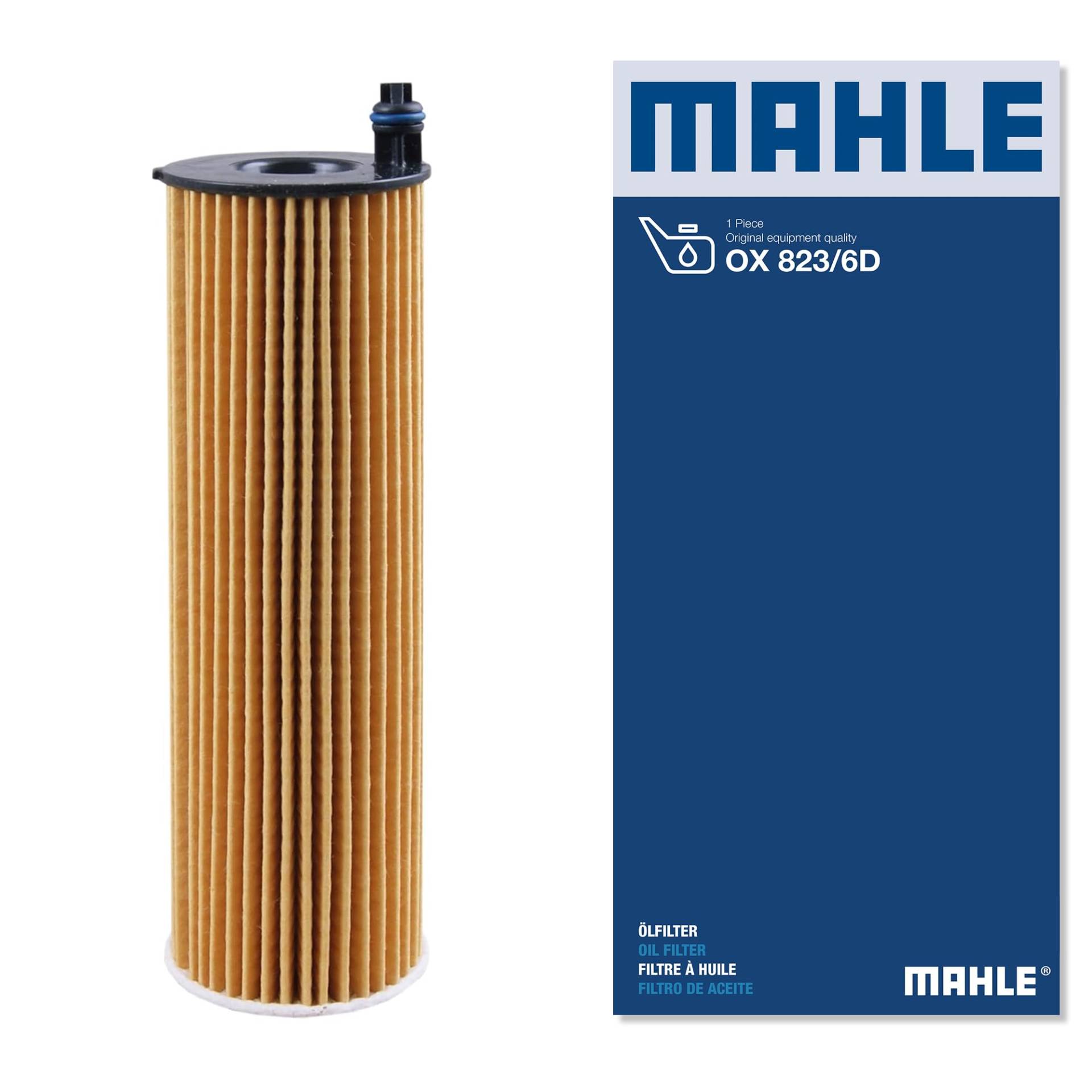 MAHLE OX 823/6D Ölfilter Filtereinsatz 53MMu.a. passend für MERCEDES E-KLASSE (W213) von MAHLE