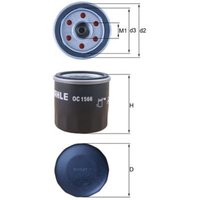 Ölfilter KNECHT OC 1566 Ölfilter KNECHT OC 1566 von Knecht