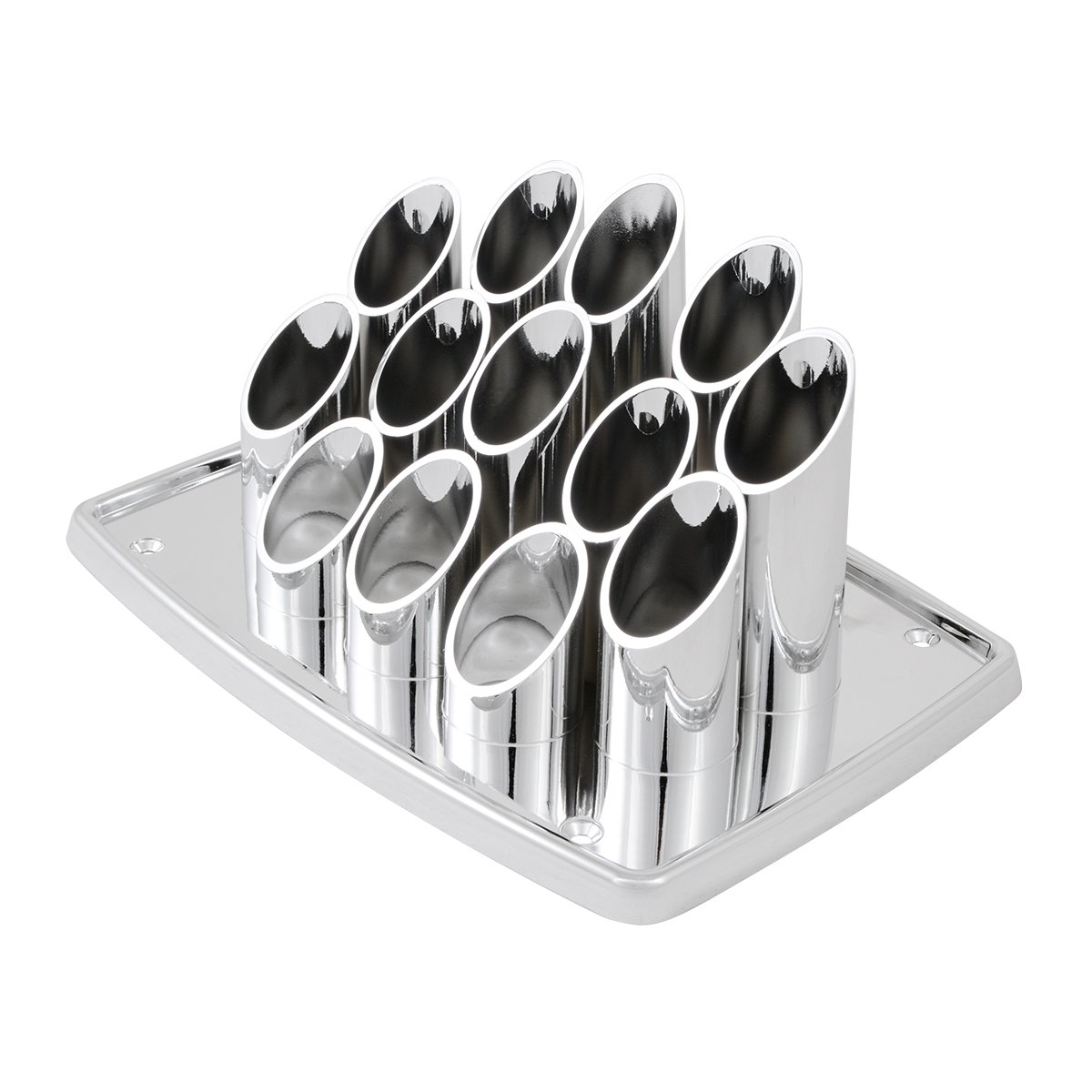 KNS Accessories KC9950 Vintage Lautsprecherabdeckung Chrom Pipe Organ Style für 6x9, 1 Stück KNS Accessories KC9950 Vintage Lautsprecherabdeckung Chrom Pipe Organ Style für 6x9, 1 Stück von KNS Accessories