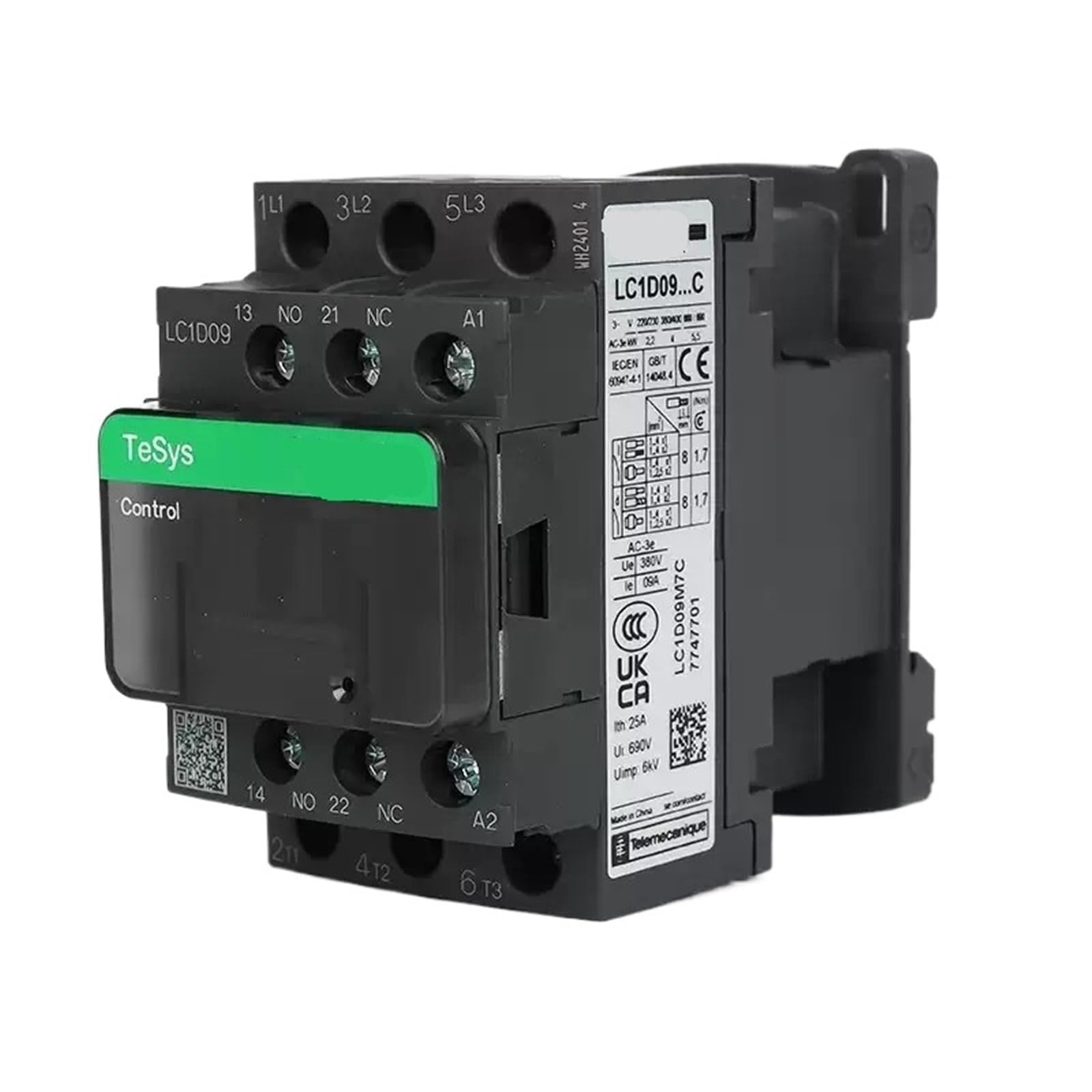 1 stücke AC Schütz LC1D09M7C B7C CC7C E7C F7C Q7C P7C(LC1D09Q7C AC380V) von KNUUXHDDK