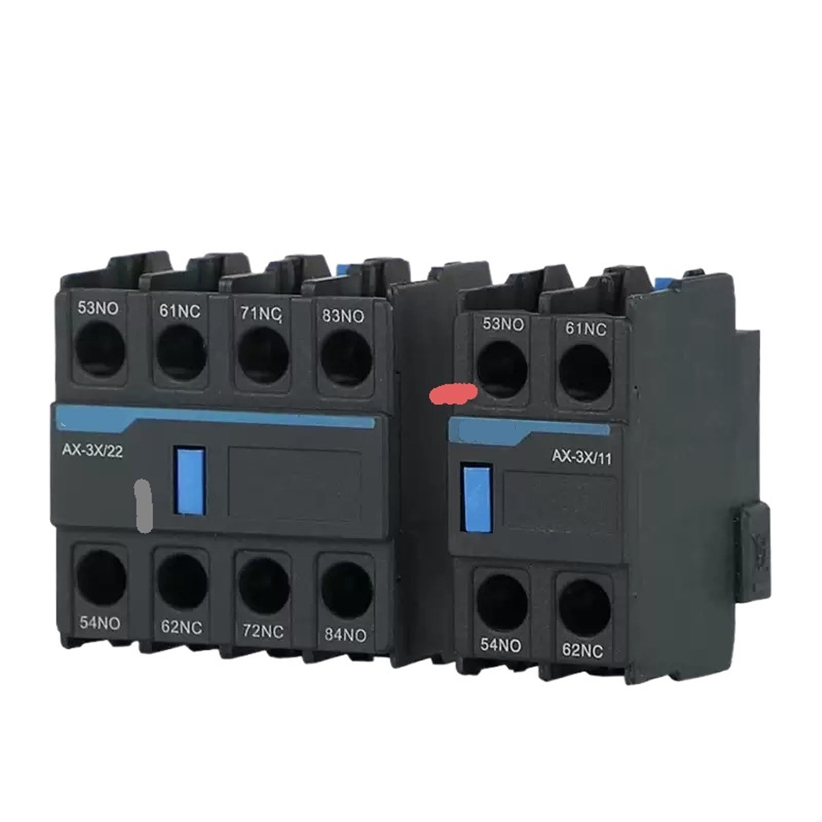 1 stücke AC Schütz Zubehör NXC Hilfs Kontaktieren AX-3X/02 04 11 13 20 22 31 40(AX-3X 04 4NC) von KNUUXHDDK